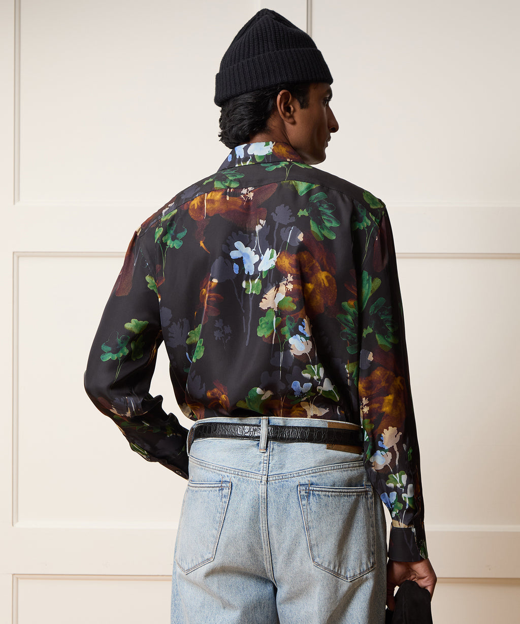 Italian Floral Big Shirt