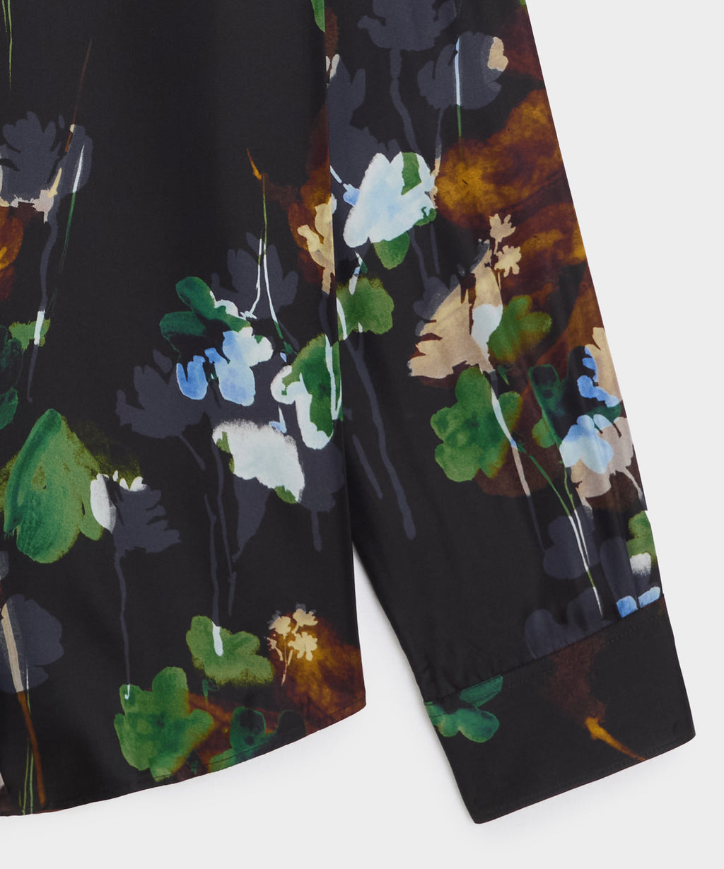 Italian Floral Big Shirt