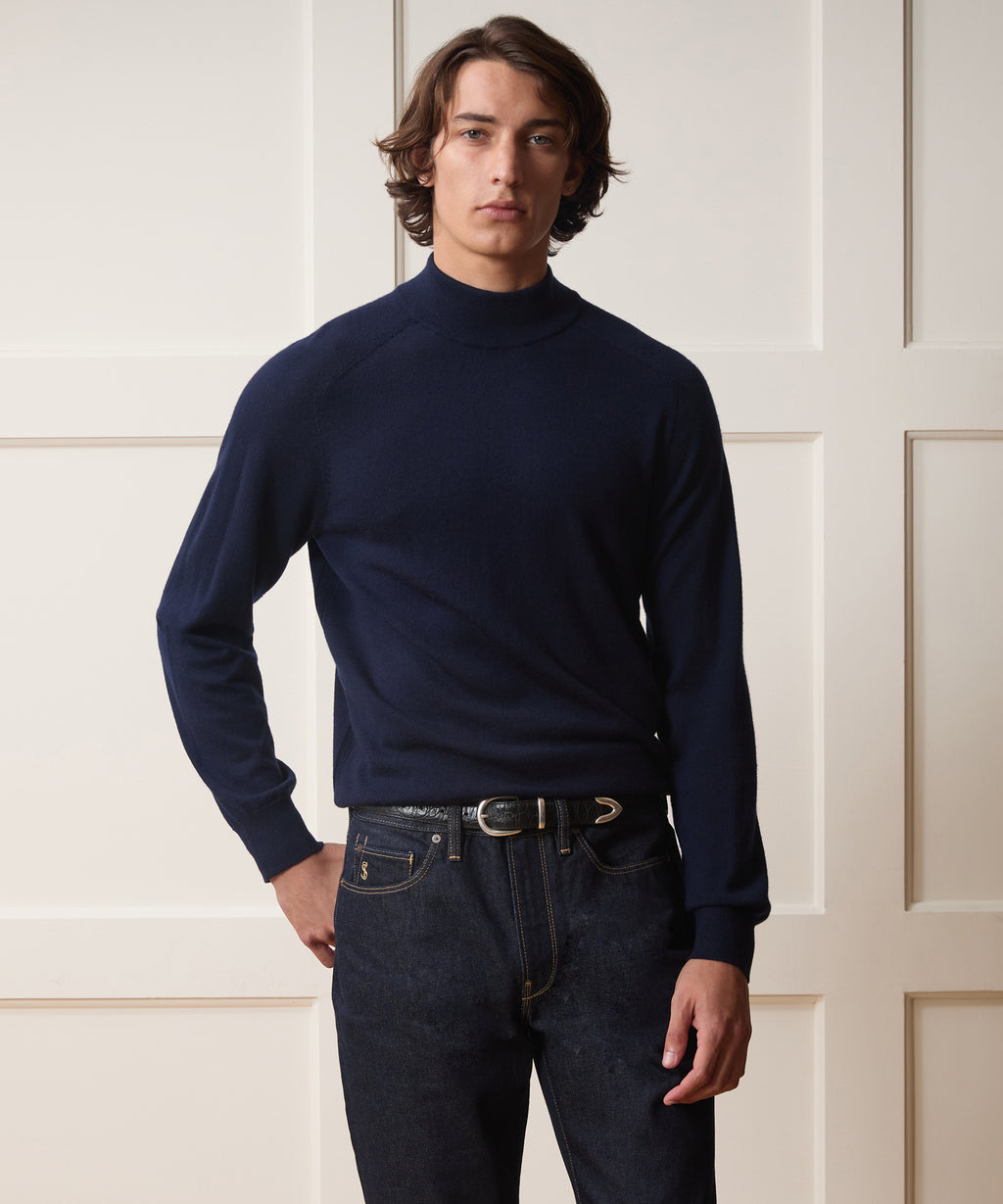 Merino Mockneck Sweater