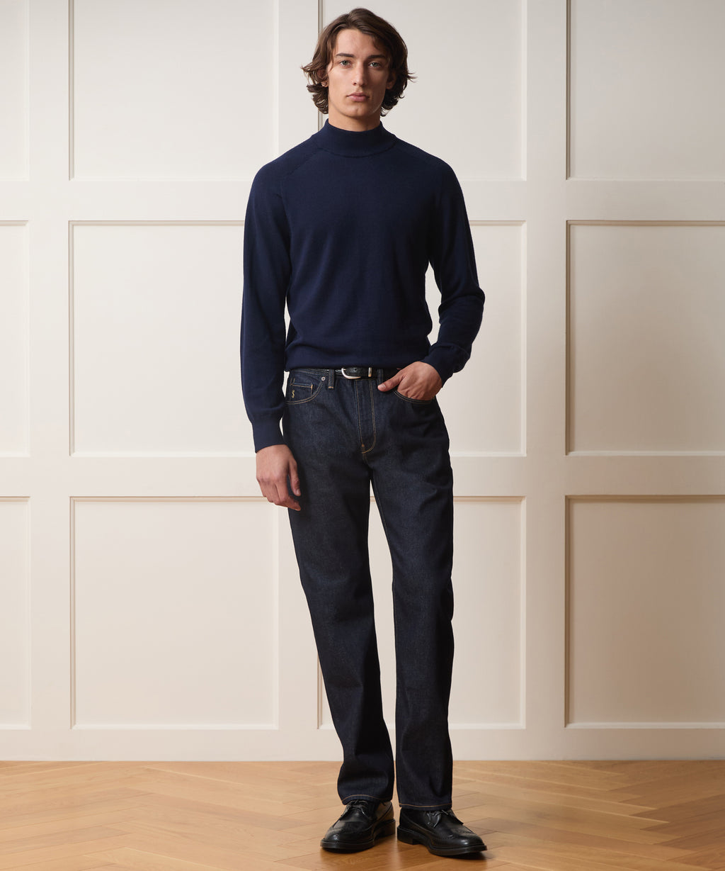 Merino Mockneck Sweater