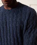 Donegal Cable Crewneck