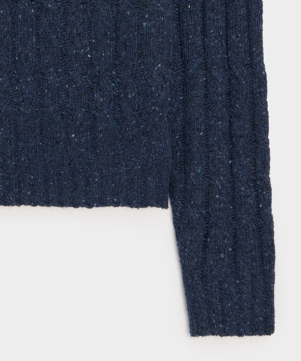 Donegal Cable Crewneck