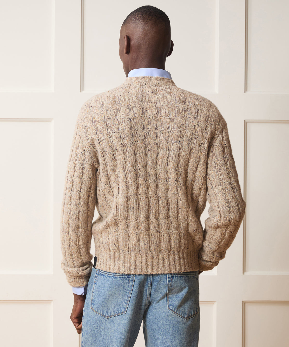Donegal Cable Crewneck