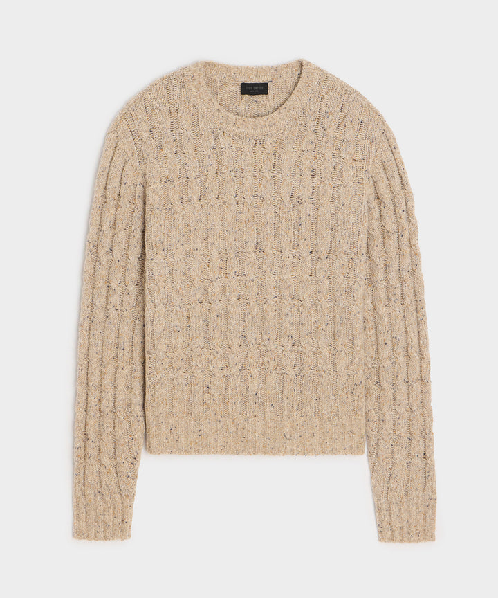 Donegal Cable Crewneck