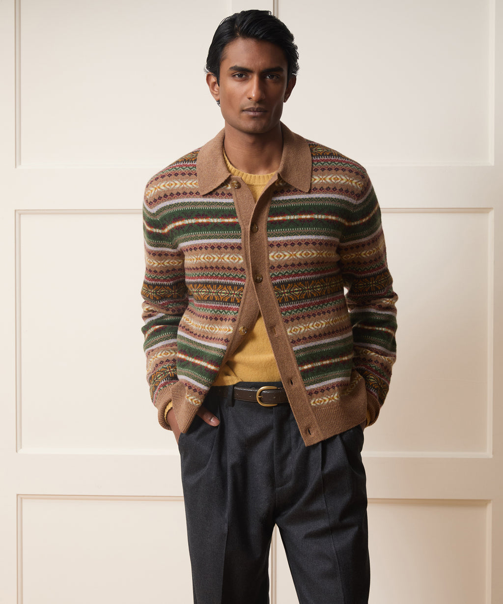 Fair Isle Sweater Polo