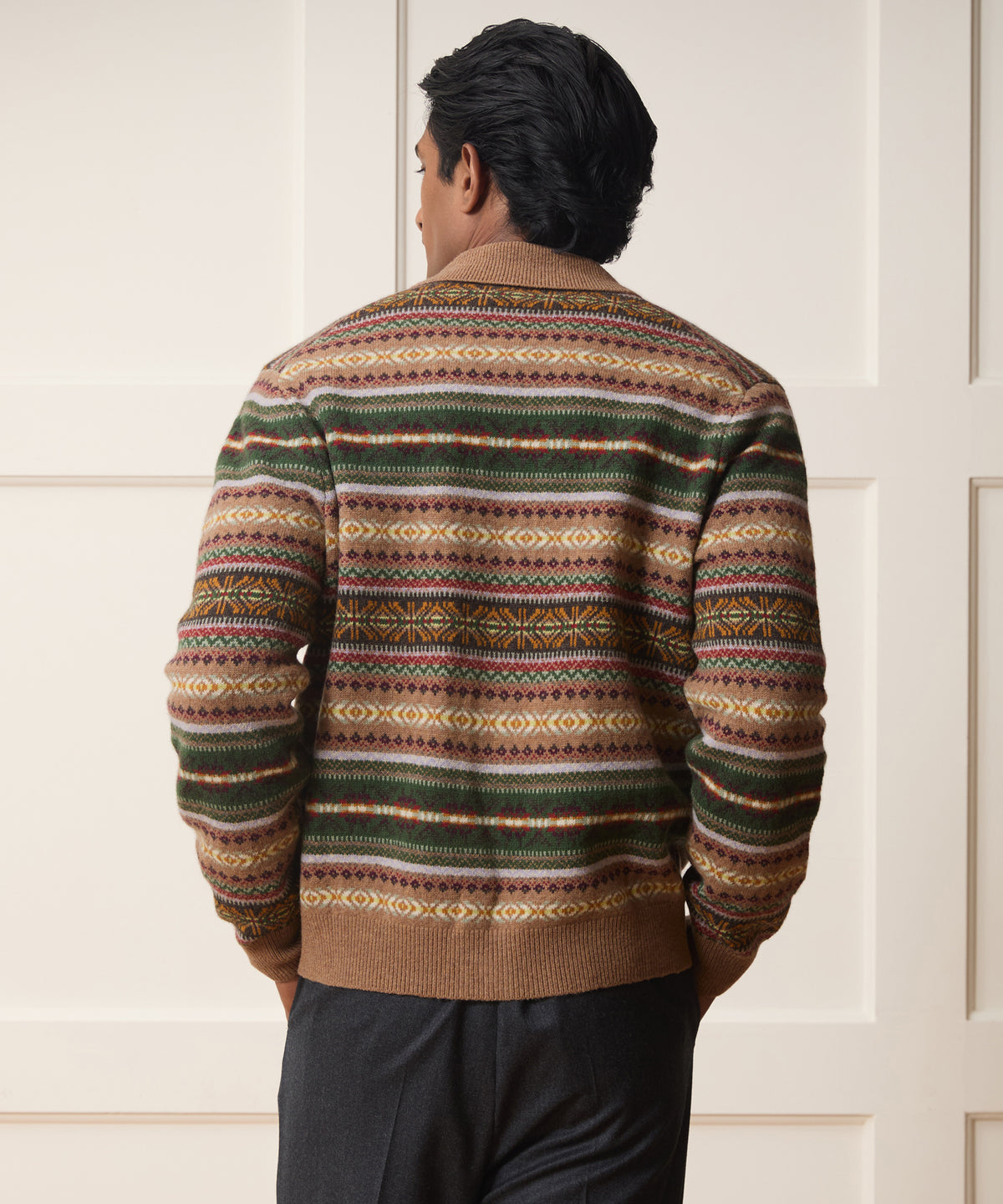 Fair Isle Sweater Polo