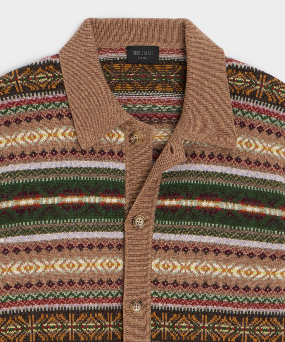 Fair Isle Sweater Polo