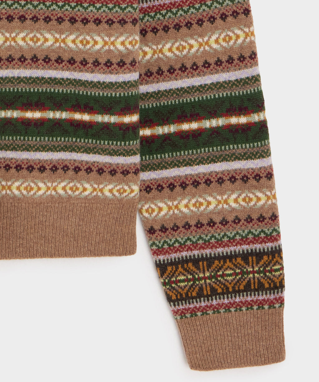 Fair Isle Sweater Polo