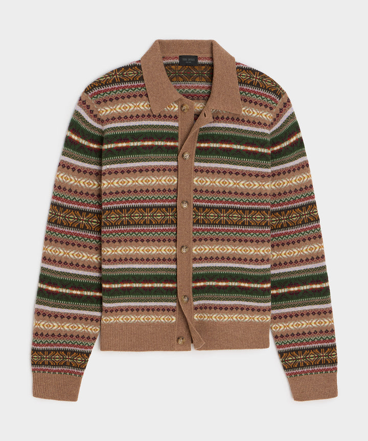Fair Isle Sweater Polo
