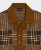 Plaid Sweater Polo