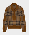 Plaid Sweater Polo