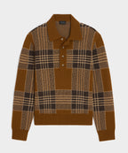 Plaid Sweater Polo