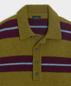 Boiled Wool Sweater Polo