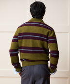 Boiled Wool Sweater Polo