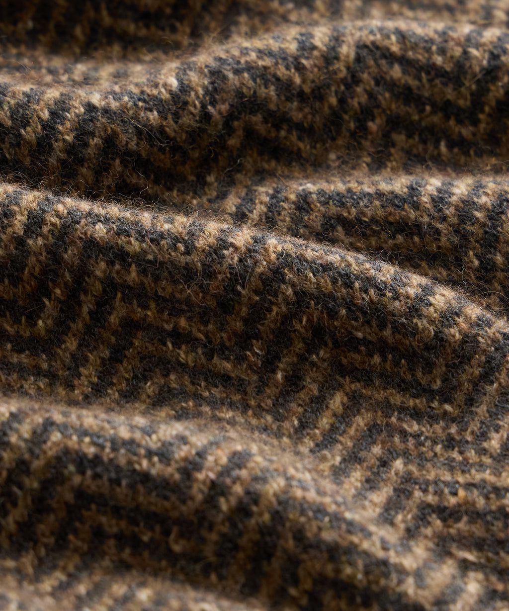 Herringbone Turtleneck Sweater