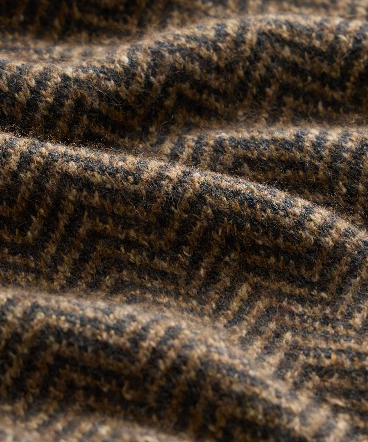 Herringbone Turtleneck Sweater