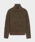 Herringbone Turtleneck Sweater
