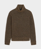 Herringbone Turtleneck Sweater