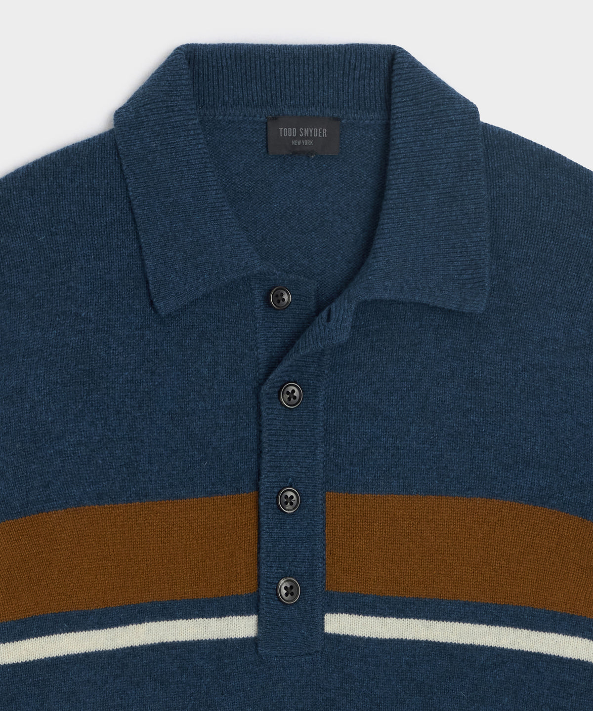 Stripe Sweater Polo