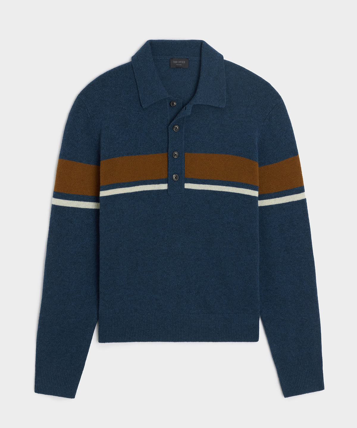 Stripe Sweater Polo