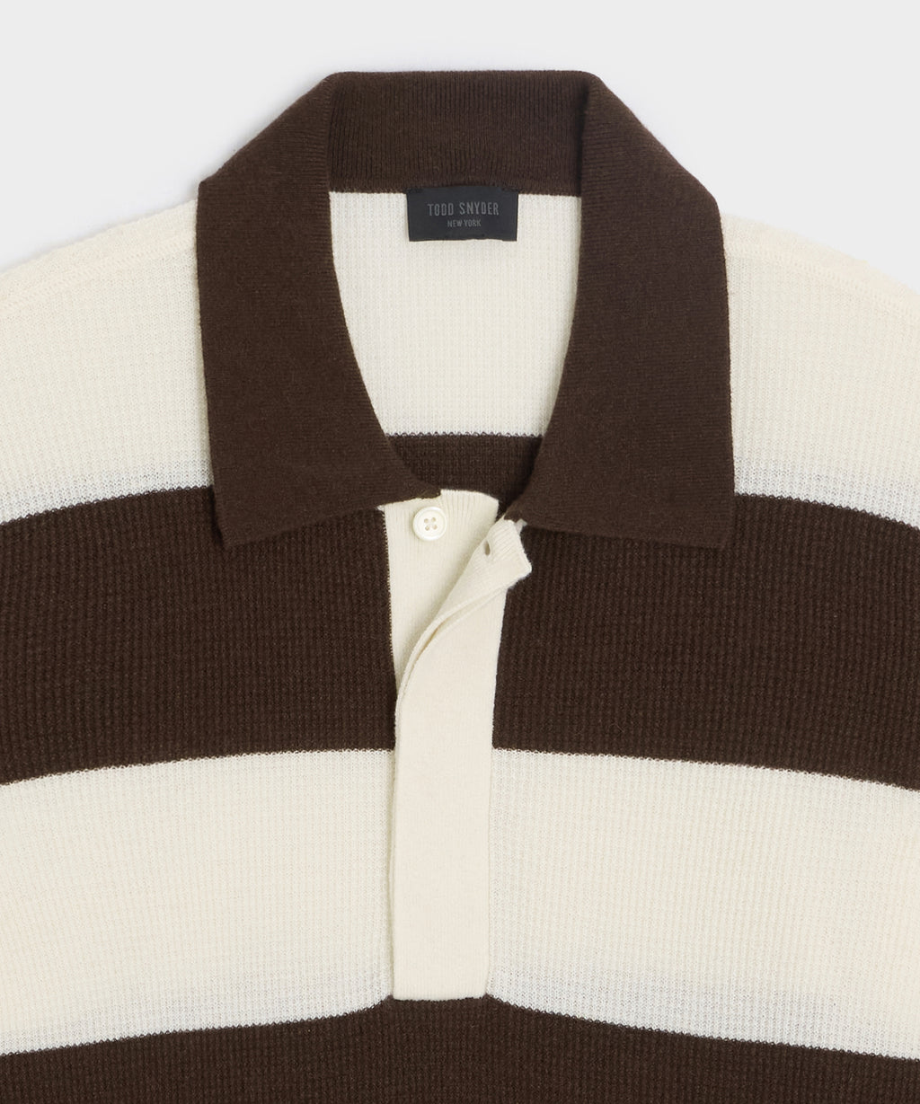 Stripe Cashmere Rugby