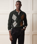 Argyle Sweater Polo