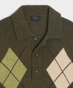 Argyle Sweater Polo