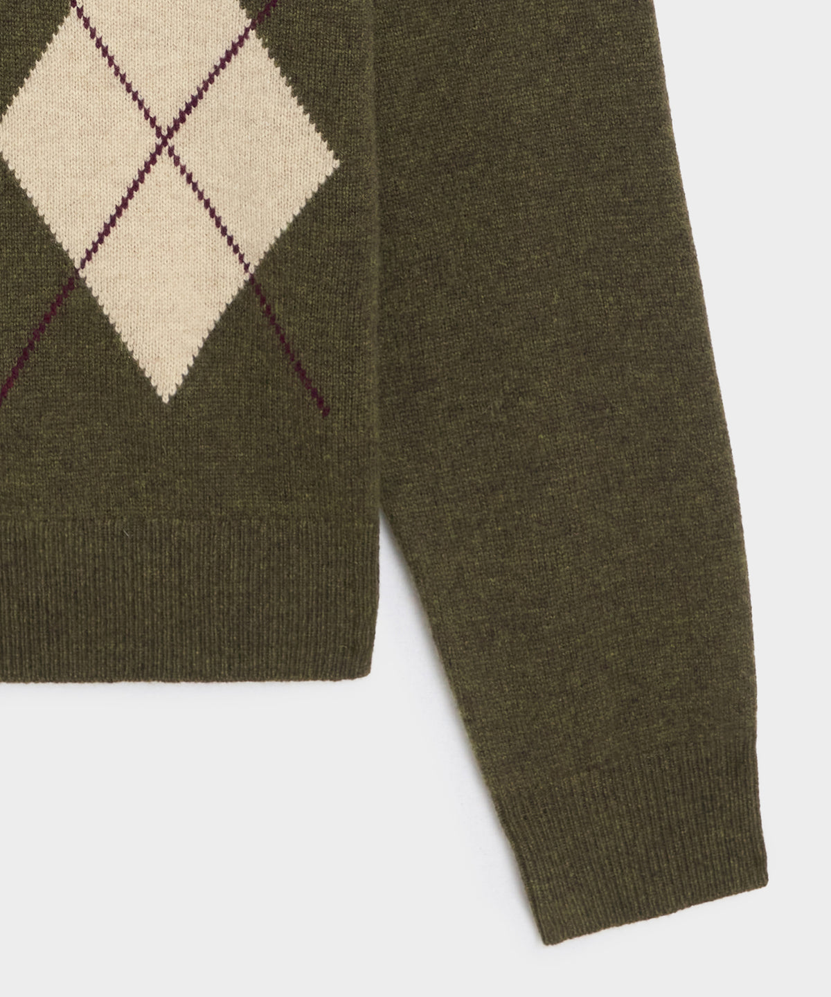 Argyle Sweater Polo