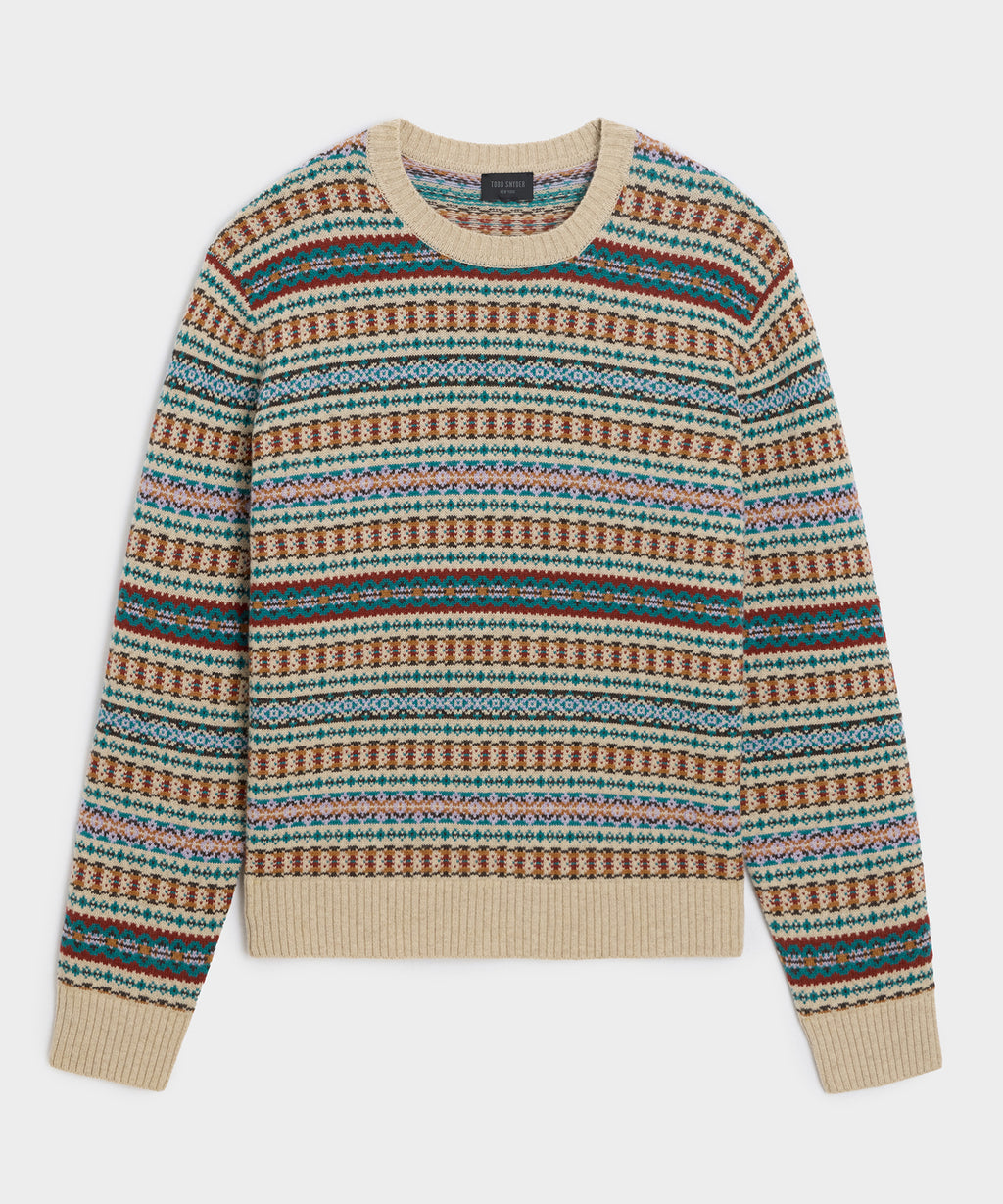 Fair Isle Crewneck