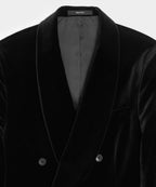 Italian Velvet Double-Breasted Dinner Jacket