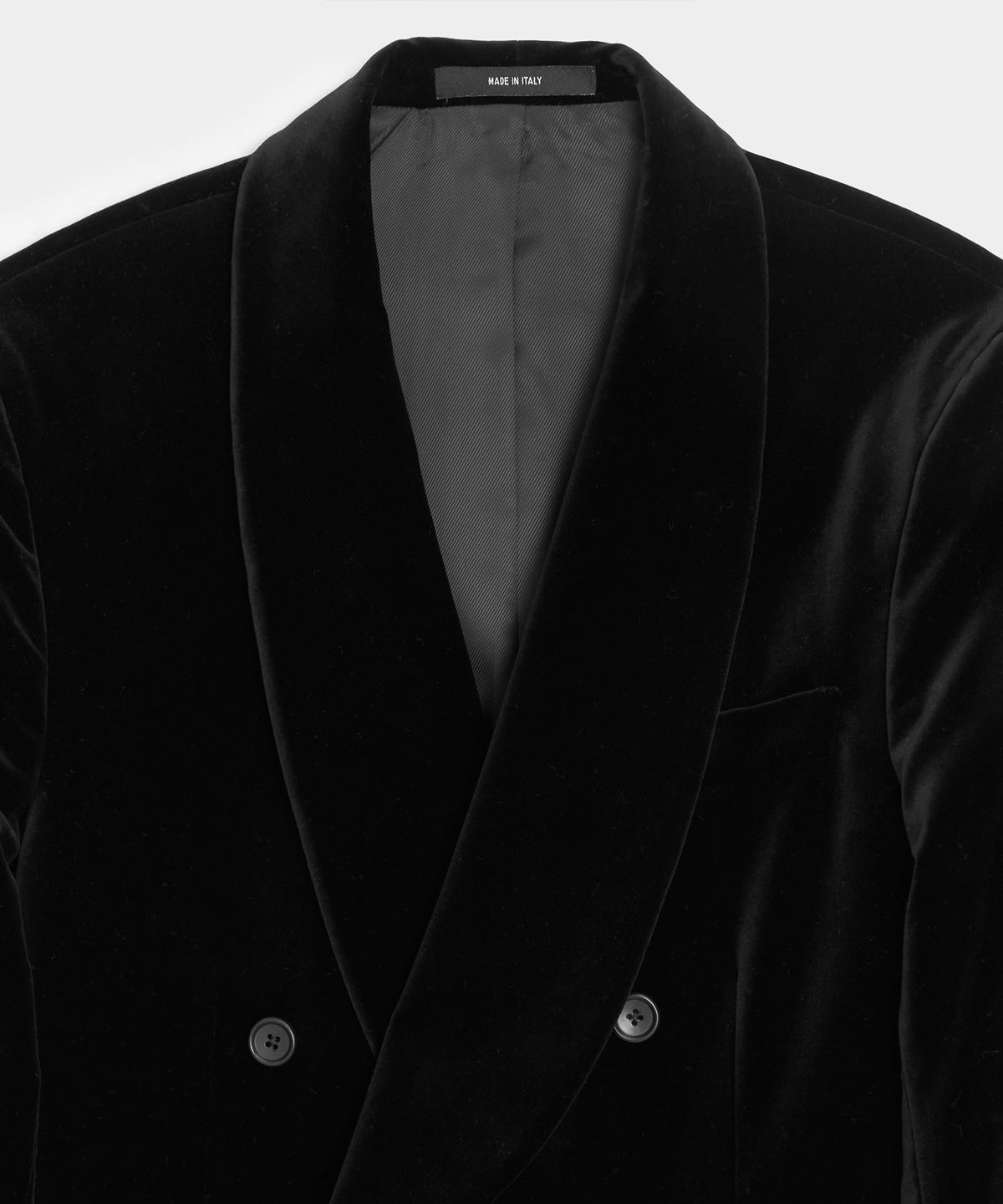 Italian Velvet Double-Breasted Dinner Jacket