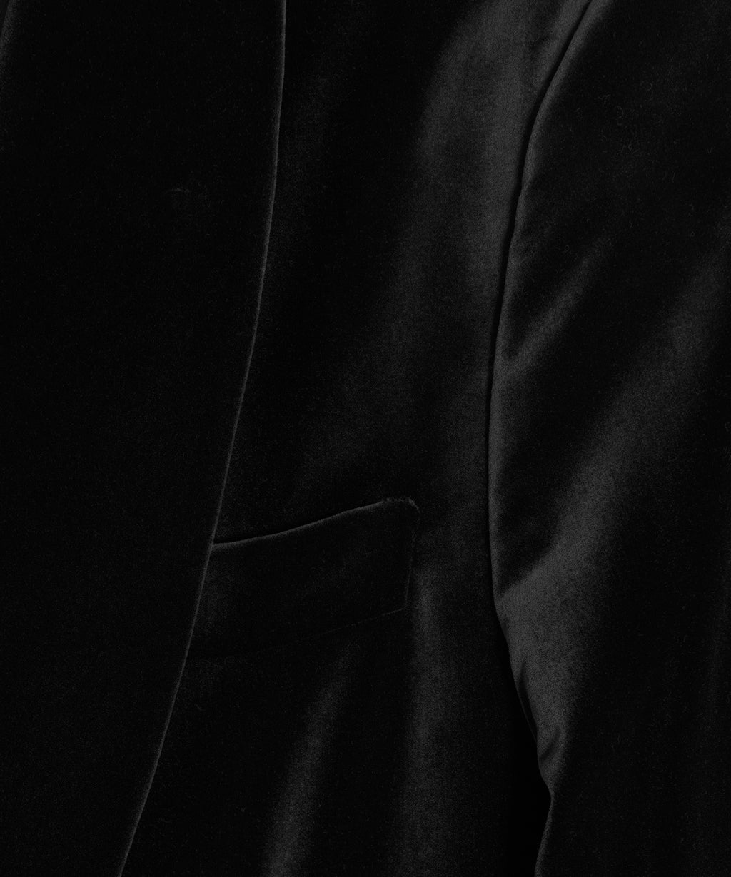Italian Velvet Double-Breasted Dinner Jacket