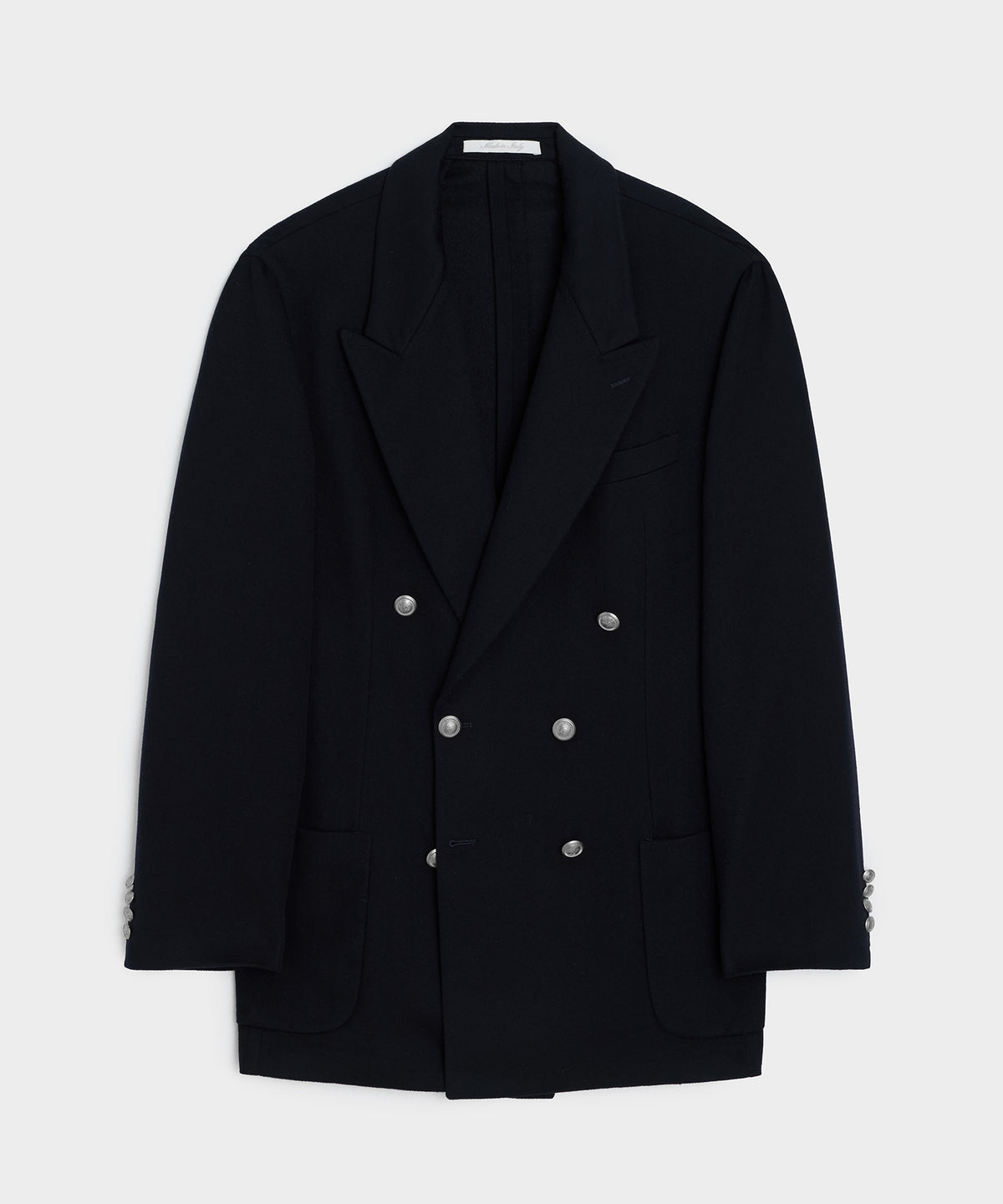 Italian Cashmere Double-Breasted Wythe Jacket