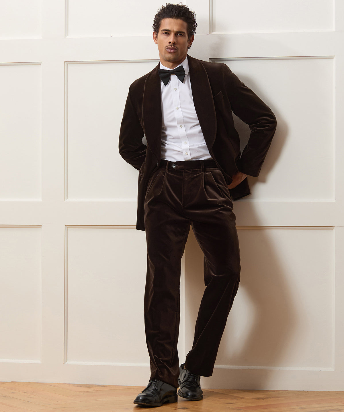 Italian Velvet Wythe Trouser