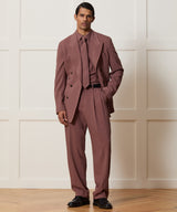 Italian Crepe Double-Breasted Wythe Suit