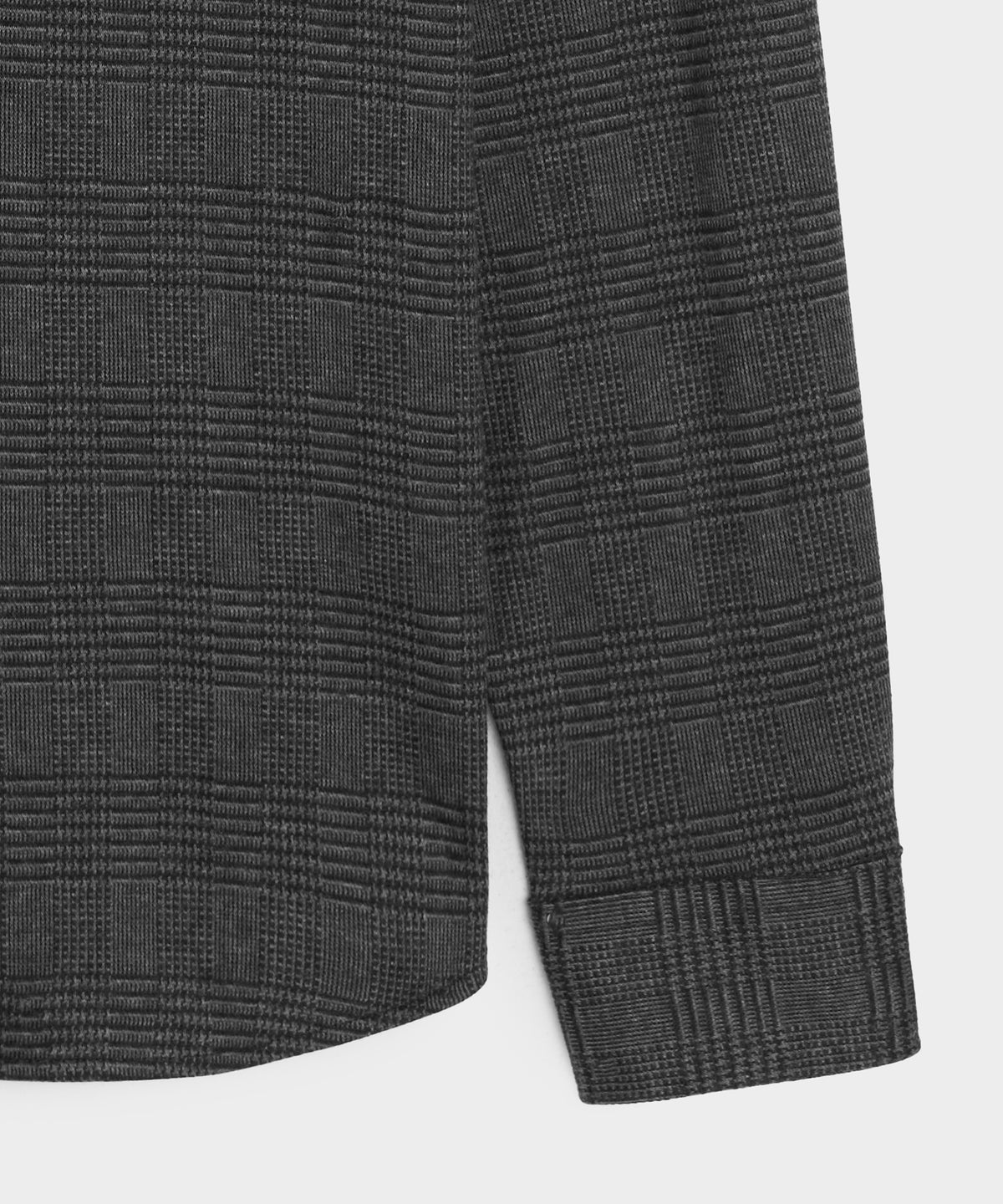 Knit Cotton Dress Shirt