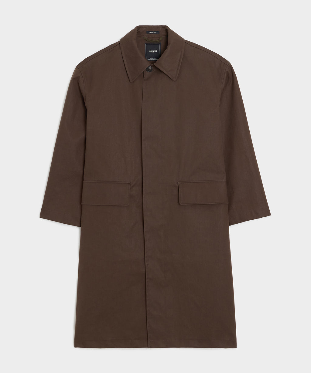 Italian Cotton Trench Coat