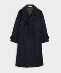 Italian Double-Breasted Trench Coat