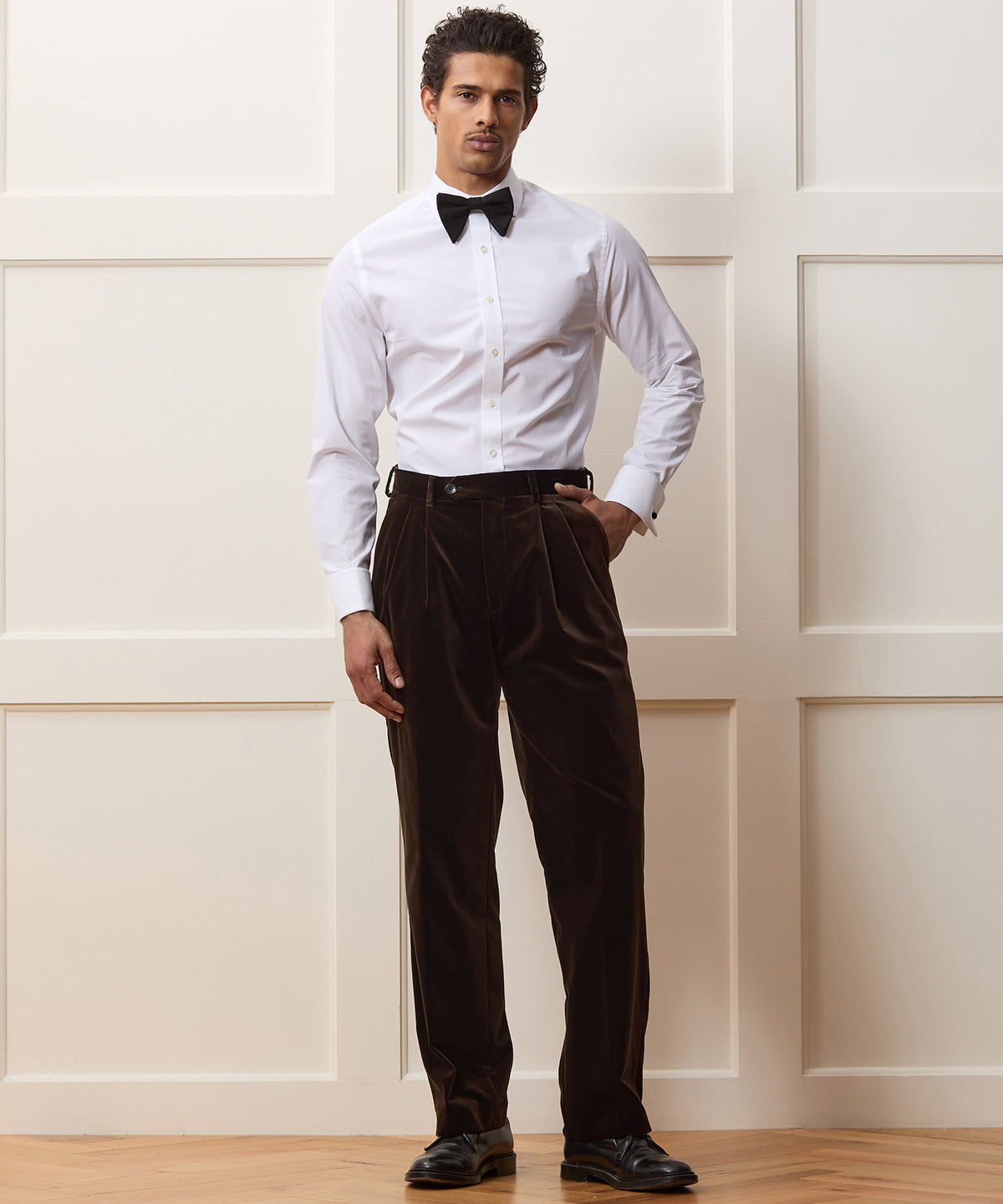Italian Velvet Wythe Trouser