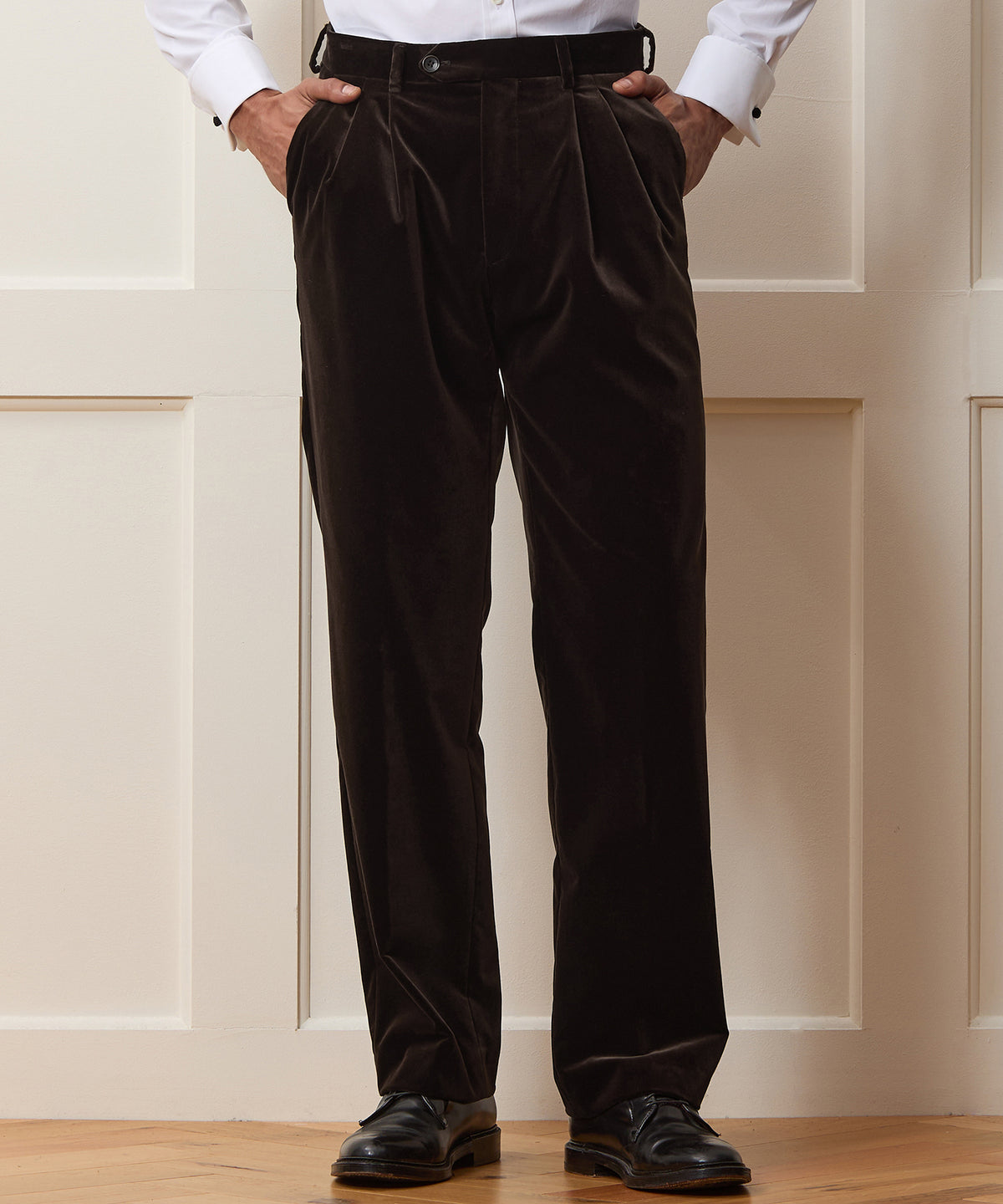 Italian Velvet Wythe Trouser