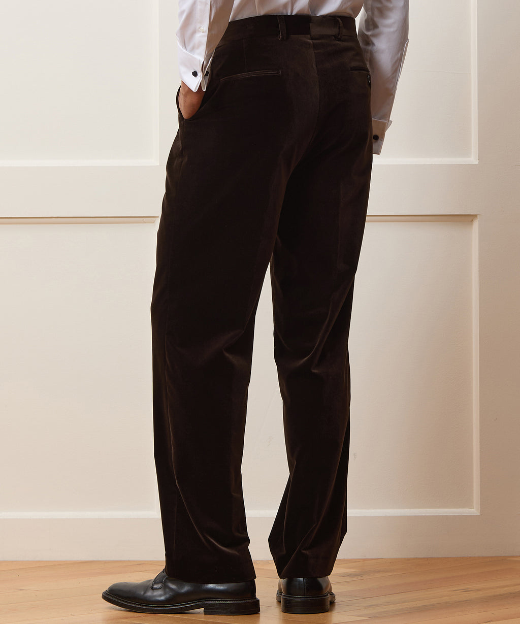 Italian Velvet Wythe Trouser