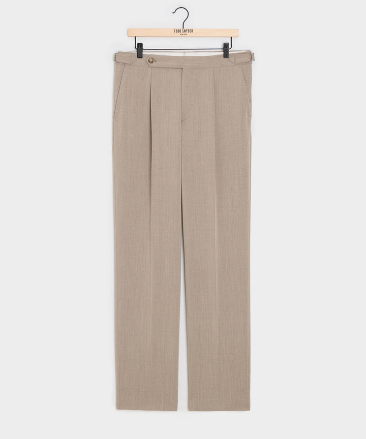 Italian Cavalry Twill Side Tab Trouser