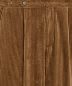 Italian Wide Wale Corduroy Side Tab Trouser