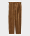 Italian Wide Wale Corduroy Side Tab Trouser
