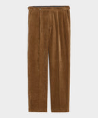 Italian Wide Wale Corduroy Side Tab Trouser