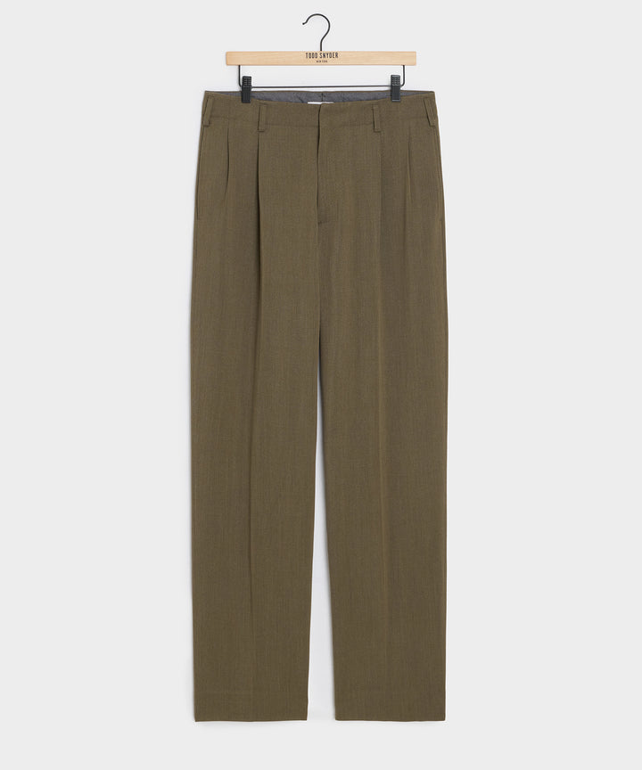 Italian Cavalry Twill Hollywood Trouser