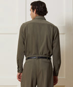 Italian Crepe Wool Shirt