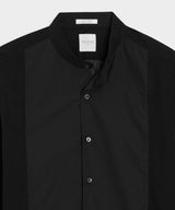 Lightweight Italian Cotton Popover Tuxedo Shirt