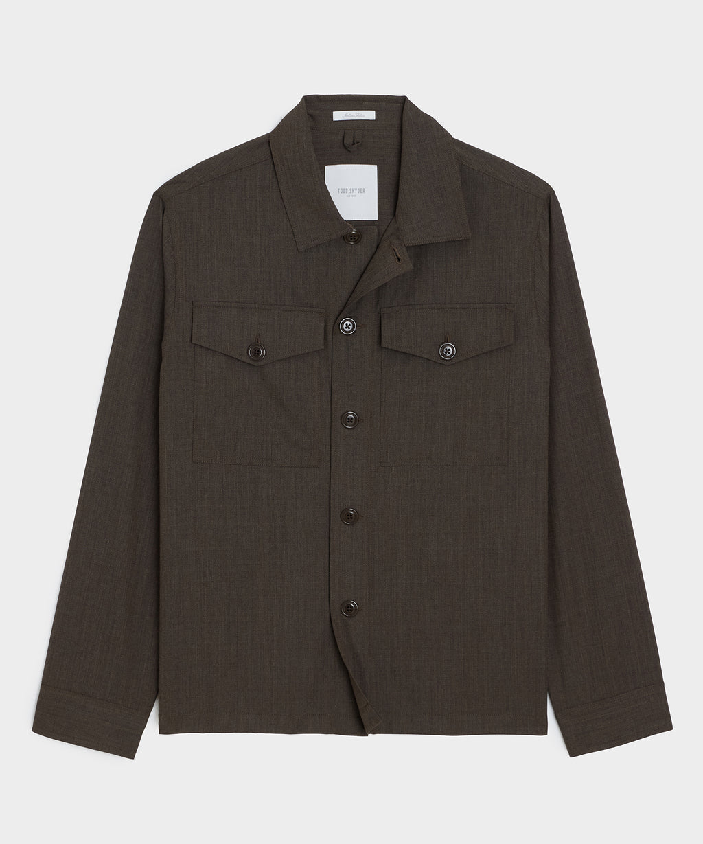 Italian Cavalry Twill Utility Shirt