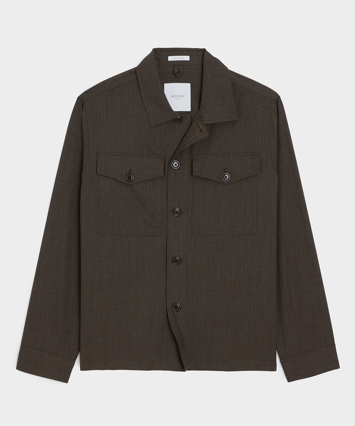 Italian Cavalry Twill Utility Shirt